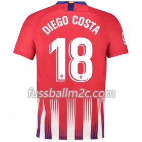 Fußballtrikots Atlético Madrid Diego Costa 18 Heim Trikotsatz 2018-2019